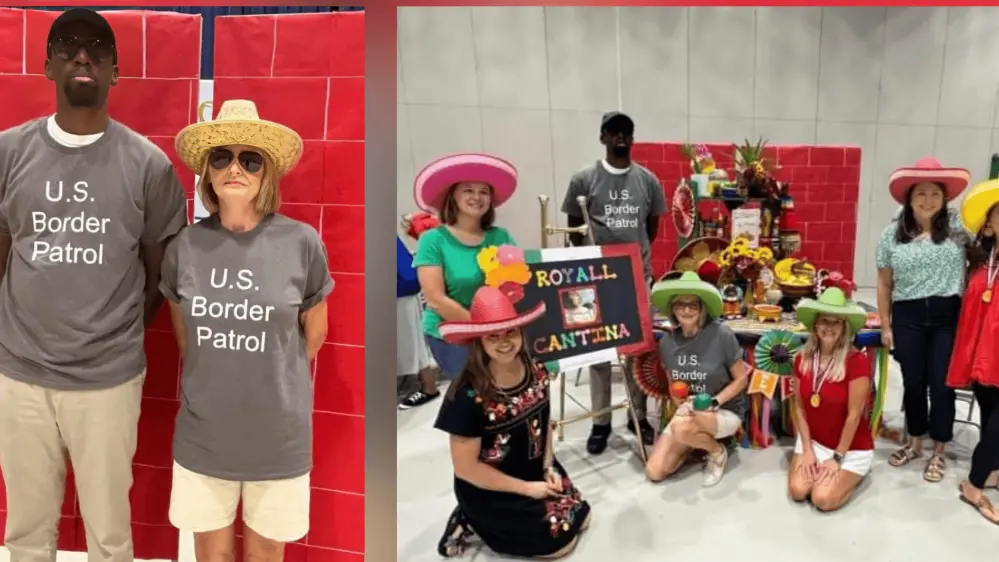 Royall Elementary School Border patrol