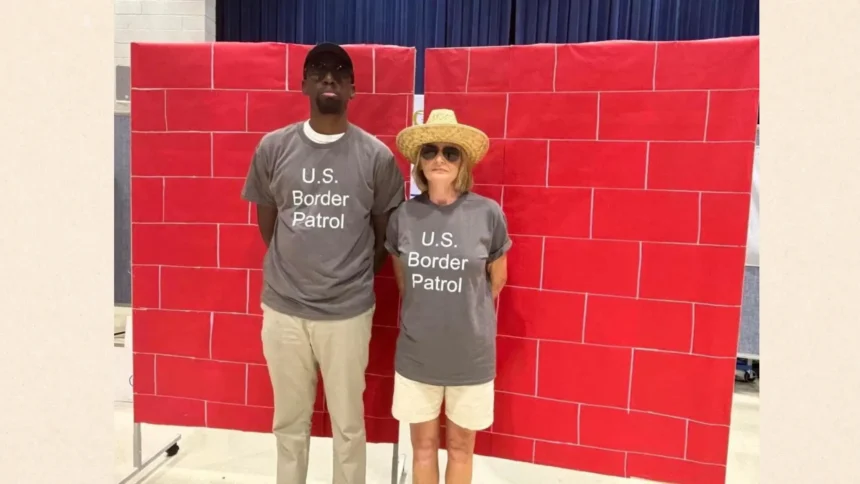 Royall Elementary School Border patrol